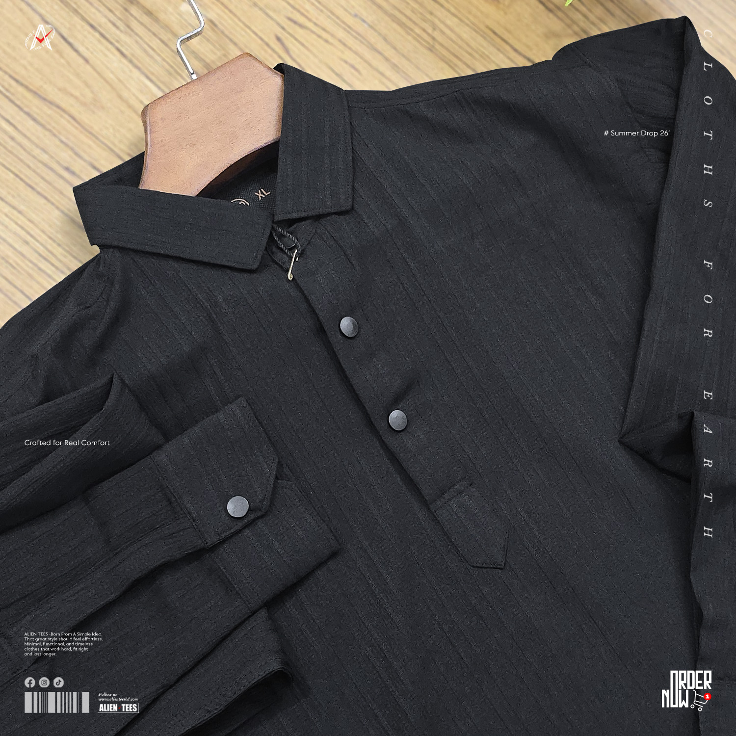 5K12 Eerie Black - Reetrekha Premium Katua